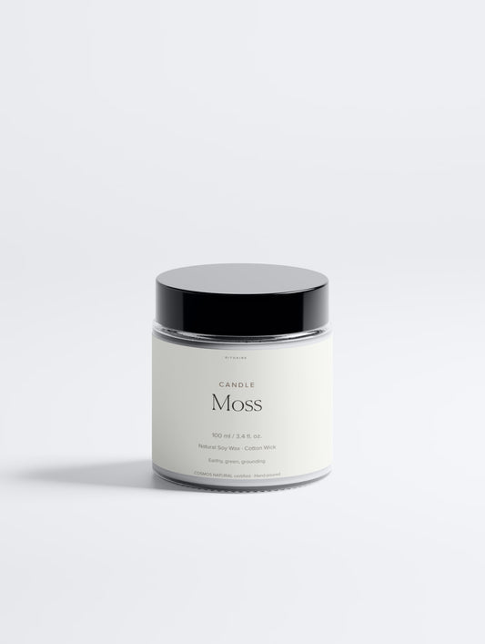 Soy Wax Candle, Moss