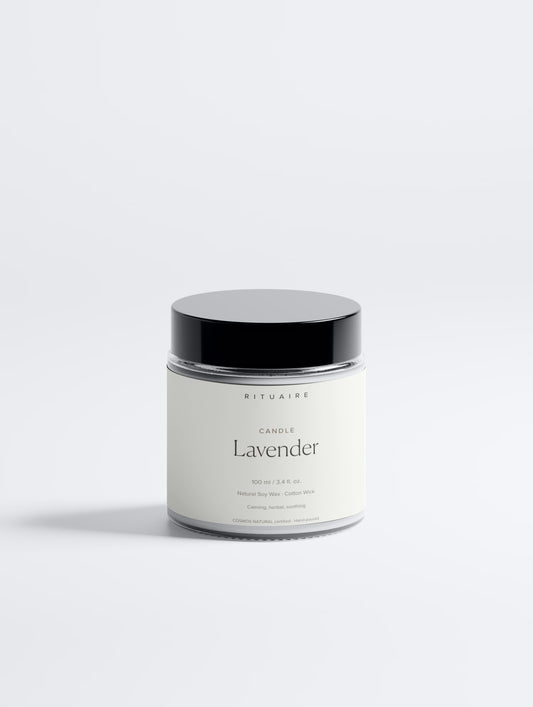 Soy Wax Candle, Lavender